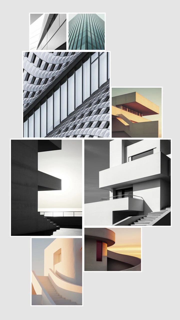 Composizioni architettoniche astratte
