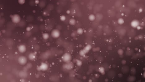partículas abstractas parecidas a la nieve que caen suavemente
