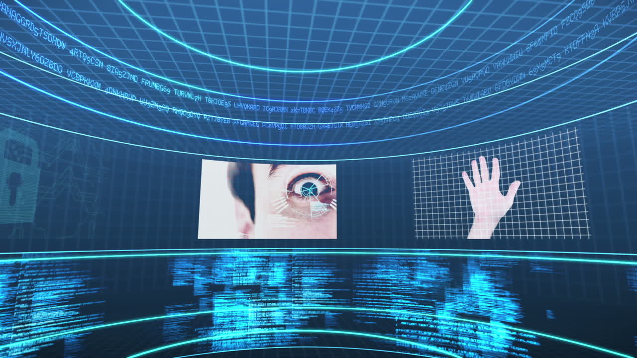 스캐너와 레이저에 대한 애니메이션