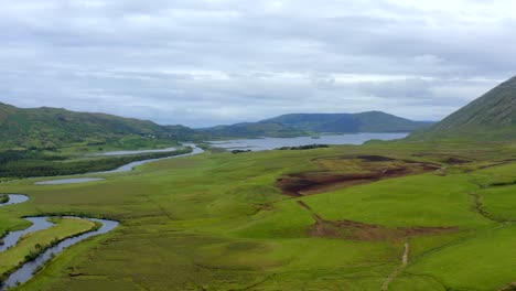 failmore river, maum, connemara, county galway, ireland, july 2021