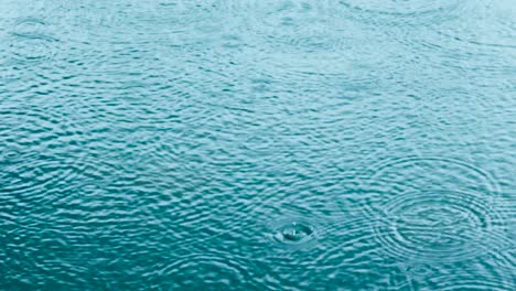 abstract background, rain drops on the water