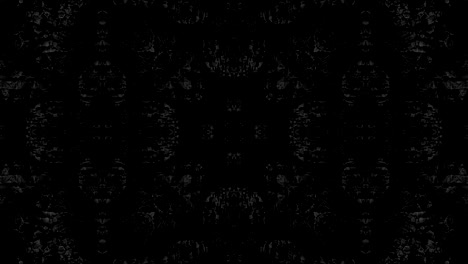 fondo decorativo de neón abstractamente adornado con bucles. caleidoscopio o mandala en 3d.