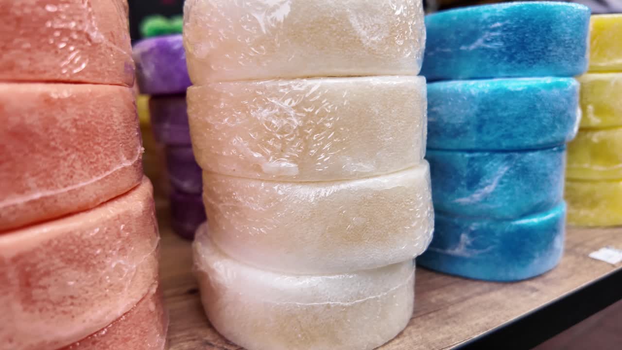 Colorful Stacked Handmade Soaps