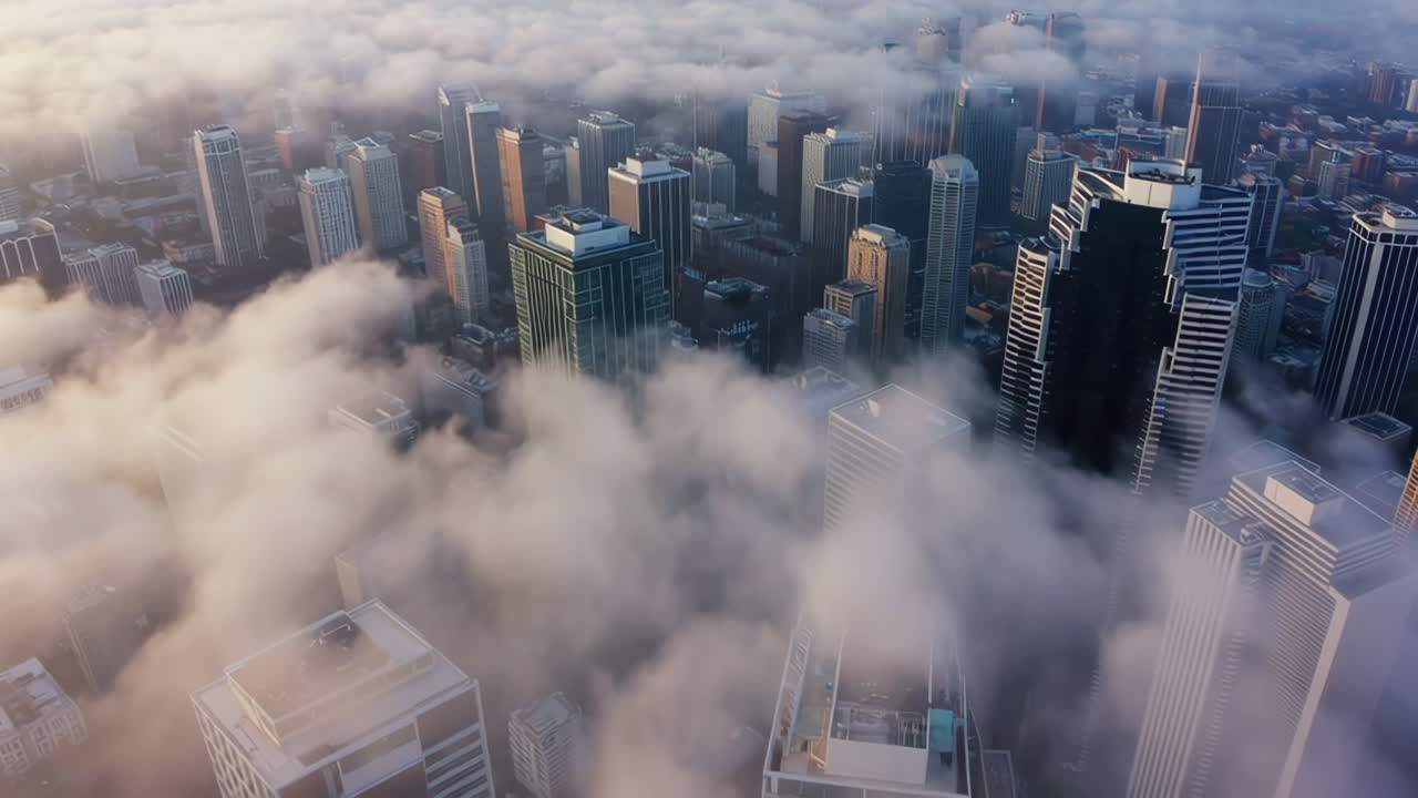 구름 속의 도시