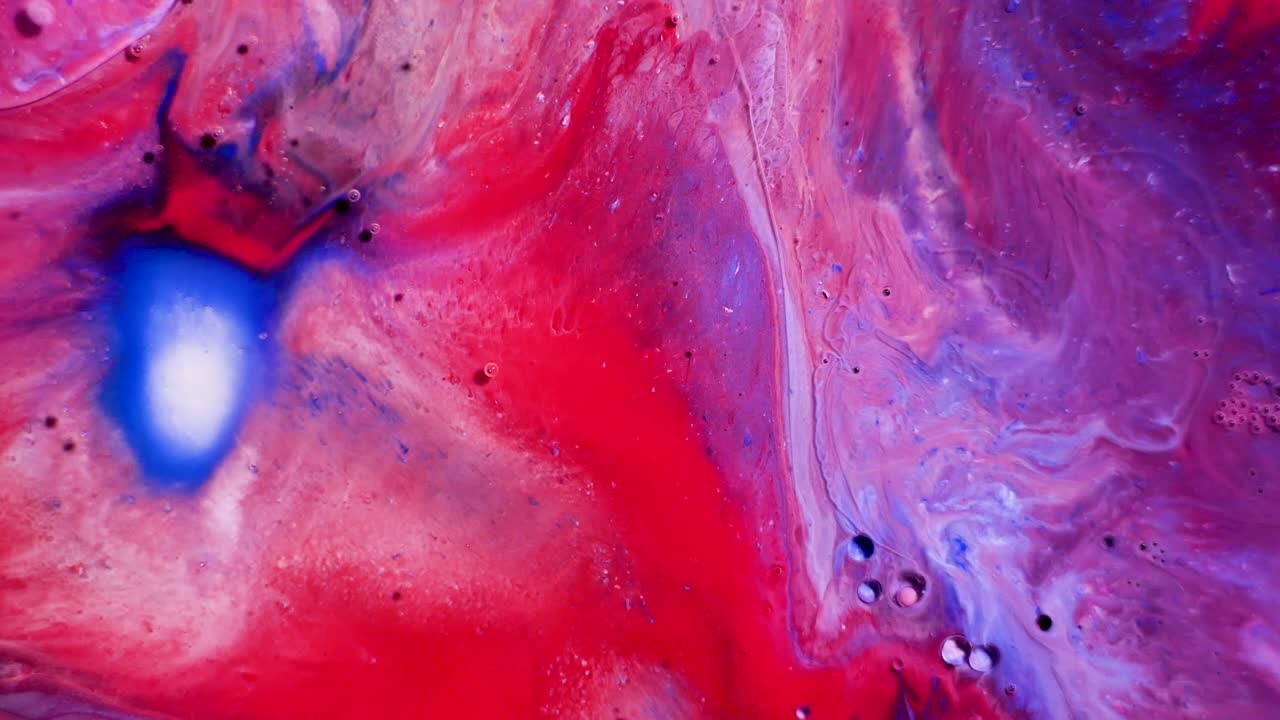 pintura de arte fluido abstracto