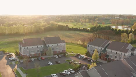 apartment building condos in rural nature