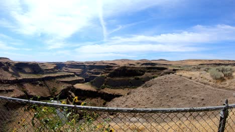 Pan-Of-The-Scablands-En-El-Este-Del-Estado-De-Washington-Cerca-Del-Parque-Estatal-Palouse-Falls