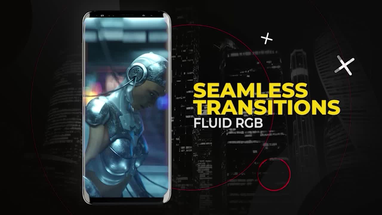 Seamless Transitions Fluid RGB