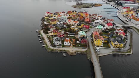 aerial view of picturesque houses on the swedish paradise island ekholmen in karlskrona, sweden-15