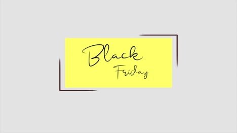 Modern-Black-Friday-text-in-frame-on-white-gradient