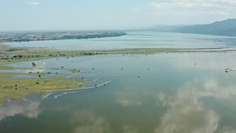 Aerial-clips-filmed-at-Lake-Kerkini---Mount-Beles-in-Northern-Greece