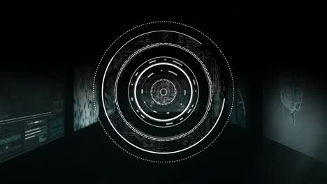 Scope scanning against medical data processing
