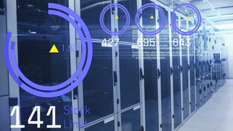 Animation-of-stock-market-data-processing-against-computer-server-room