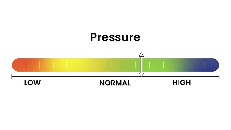 Dynamic pressure gauge indicator motion animation featuring high precision dial meter