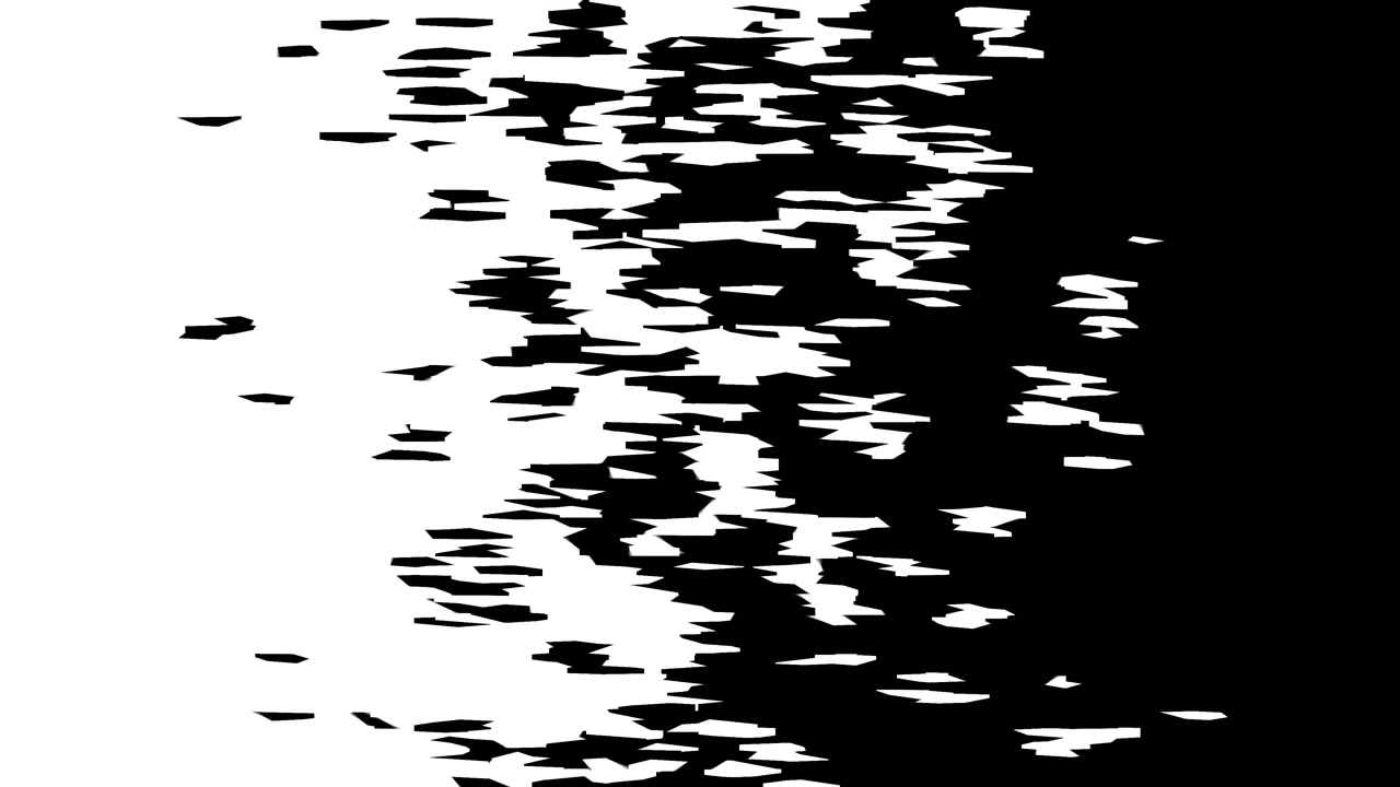 Abstract Black and White Transition Wipe Effect