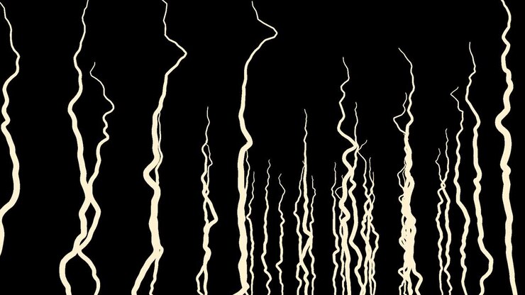 Linee verticali astratte