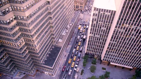 Traffic-standing-still-on-29th-Street-in-New-York-City-from-above