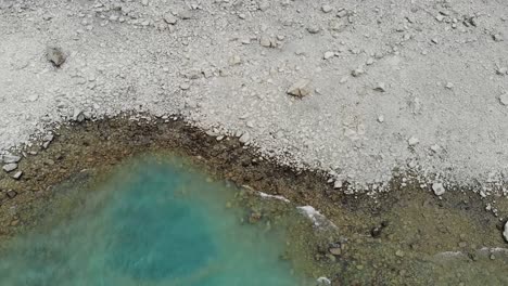 Drohnenflug-über-Den-Tekapo-See-Auf-Der-Südinsel-Von-Neuseeland