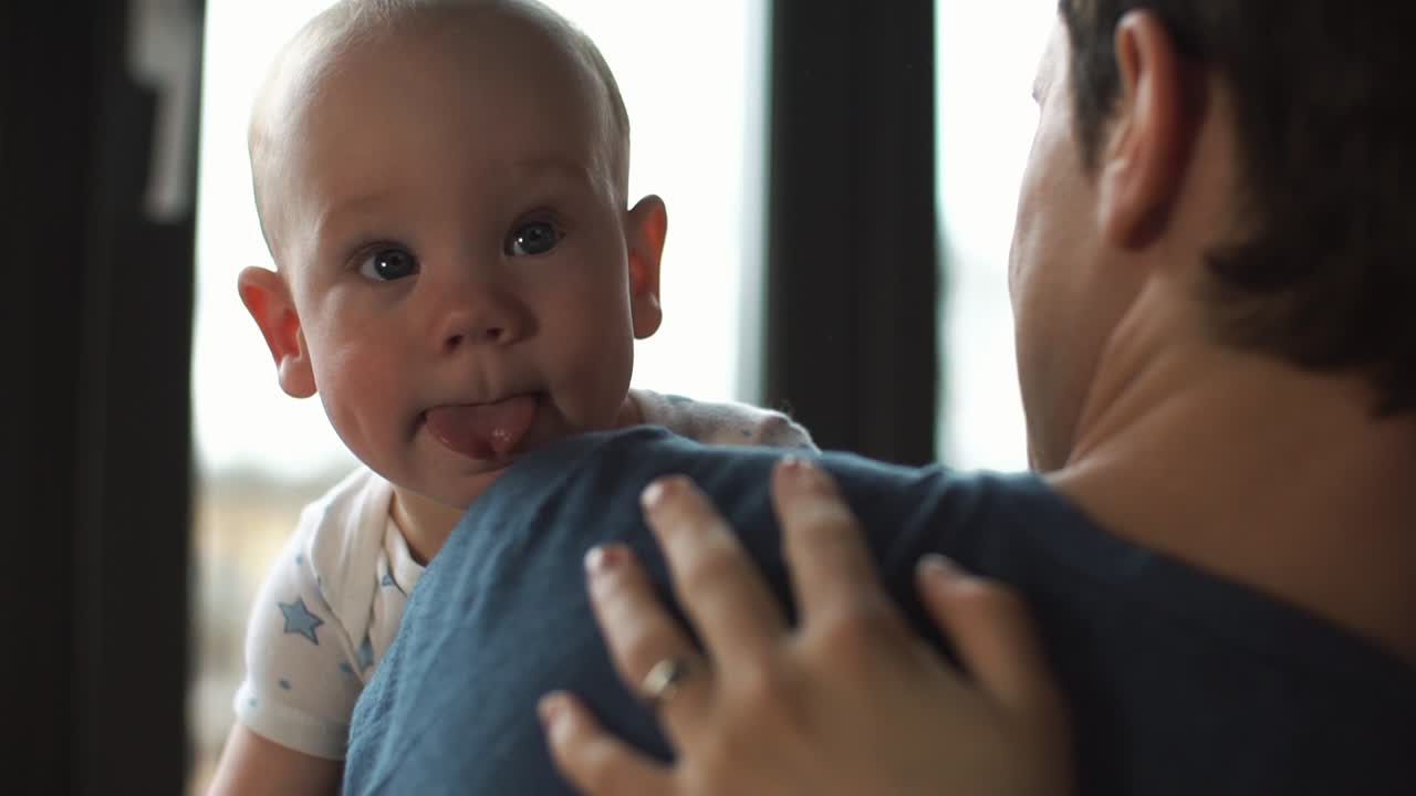 People interacting in a loving manner