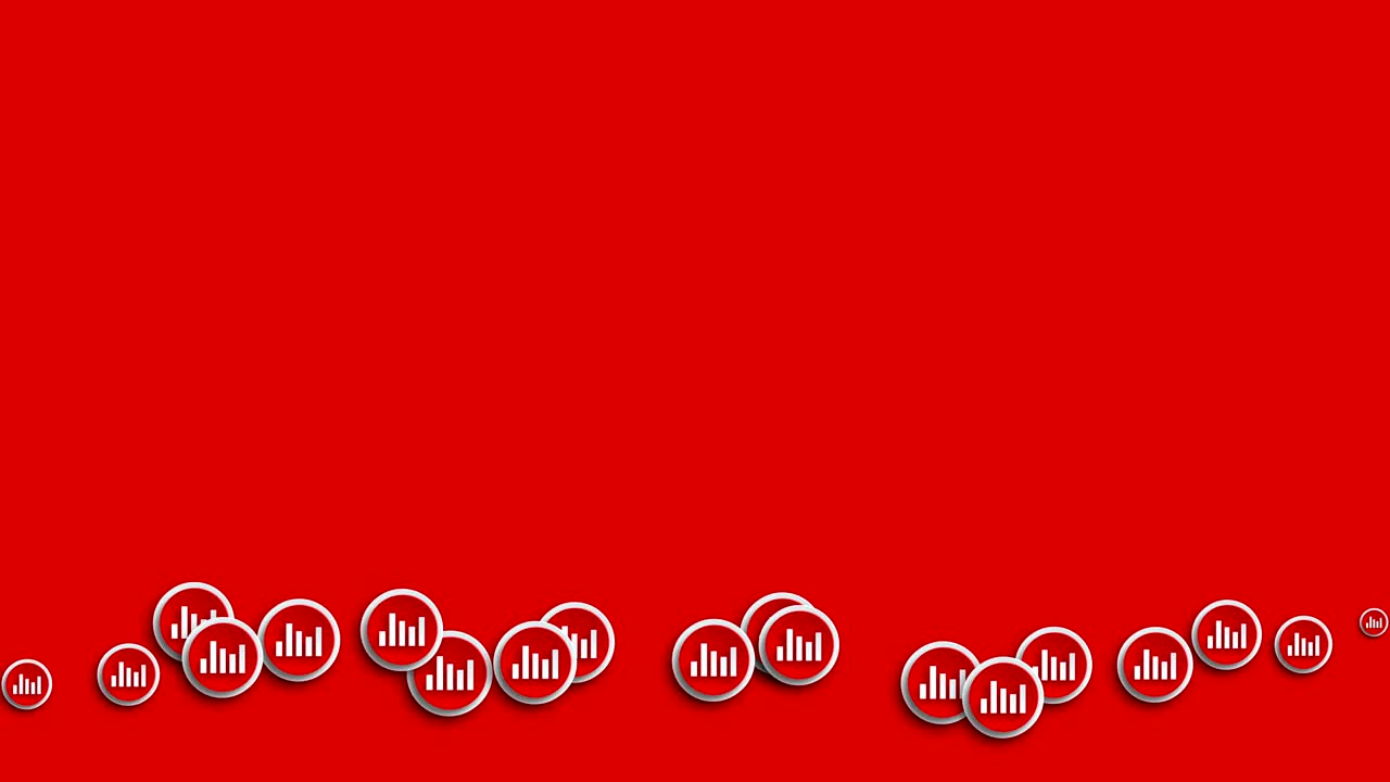 애니메이션 모던 추상 셰이들 아이콘 모션 배경