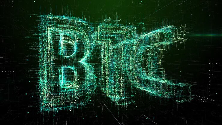 BTC StarDust - Risoluzione 4K, Astratto, Sfondi, Bellezza, Verde
