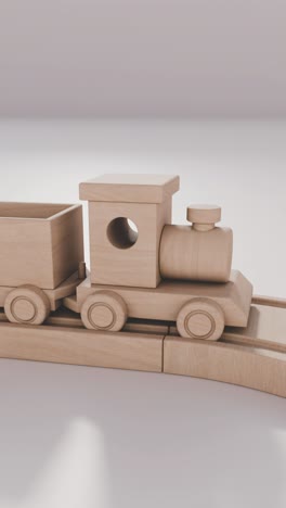 wooden toy train