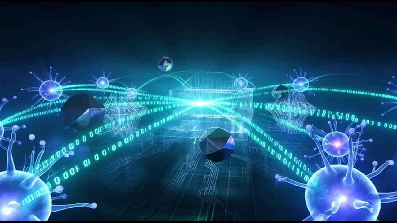 Digital Processor Chip Processing Data Streams in Virtual Environment