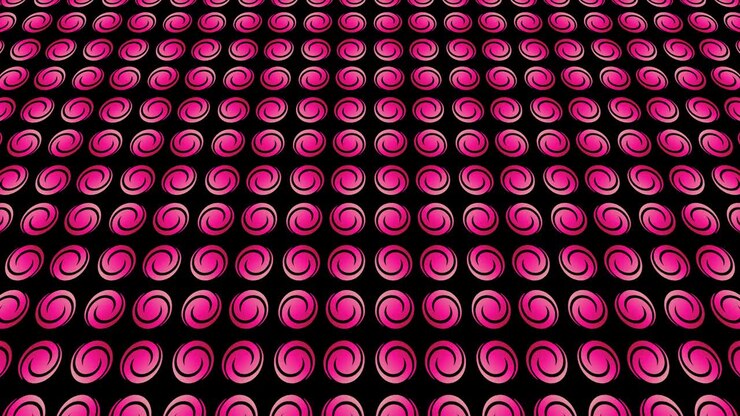 Motivo video grafico con figure geometriche che si inclina verso l'alto e si muove.