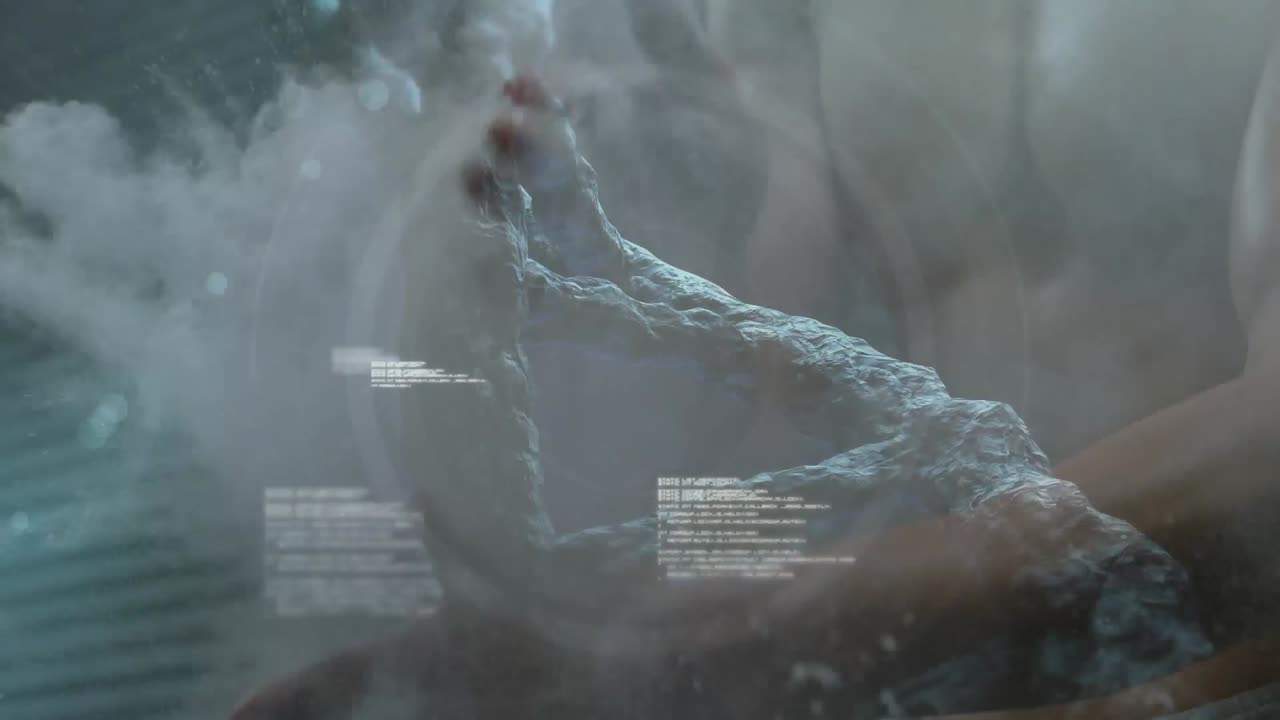 운동선수 가 손 을 가루 로  ⁇ 는 것