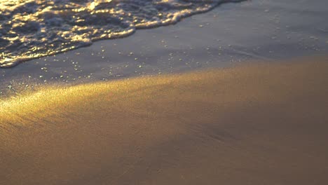 early morning waves at the beach