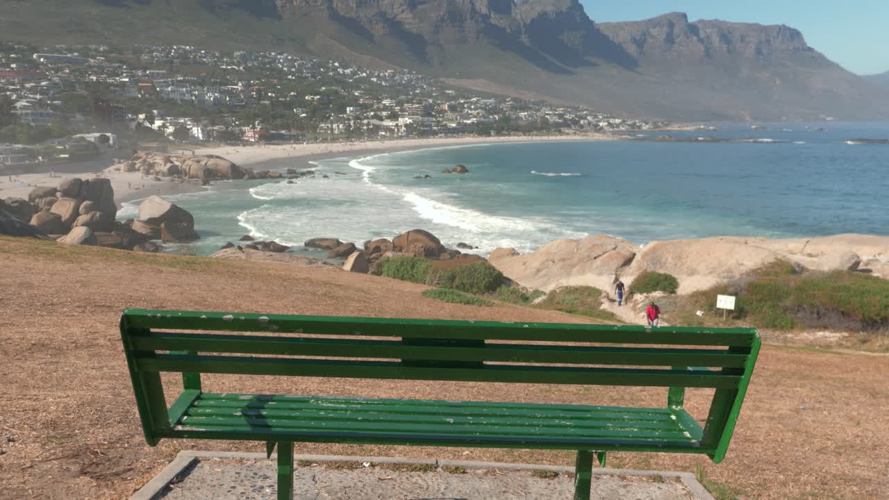 해안 지역을 따라 케이프 타운, 남아프리카 공화국의 설정 샷