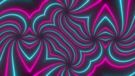 neon swirl pattern background