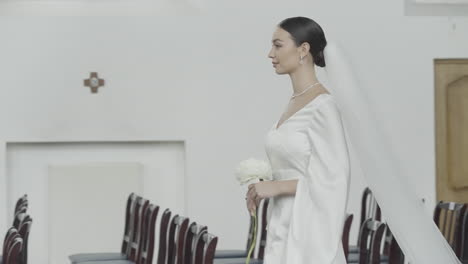 bride walking down the aisle