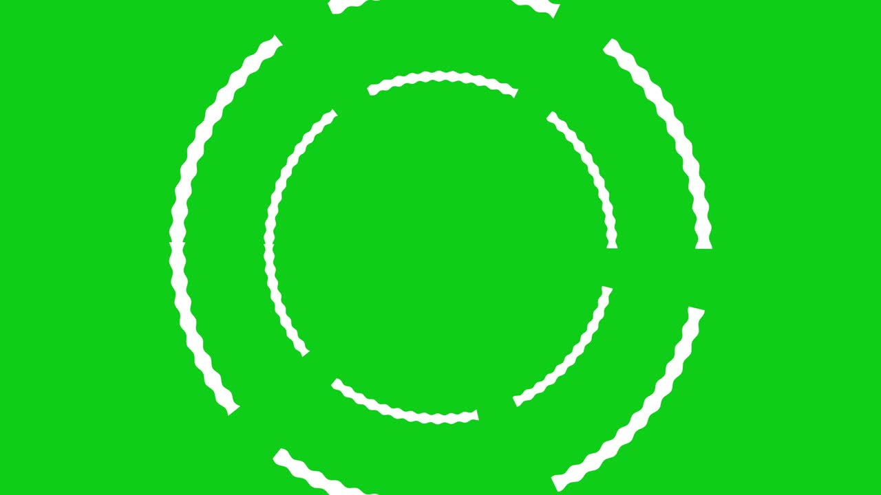 rotación del círculo división pop animación gráficos de movimiento