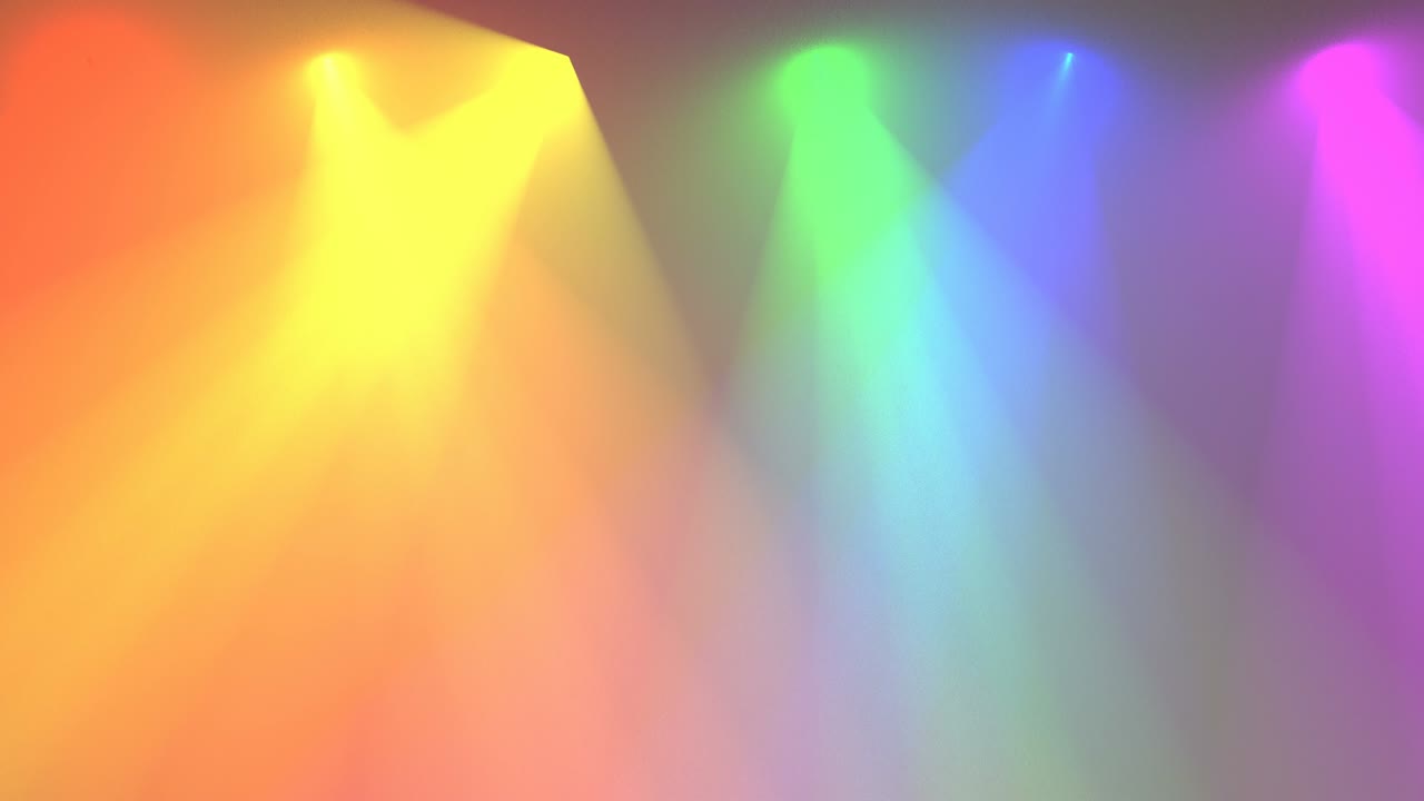 los focos de color dorado se mueven capaces de hacer un bucle sin problemas 4k