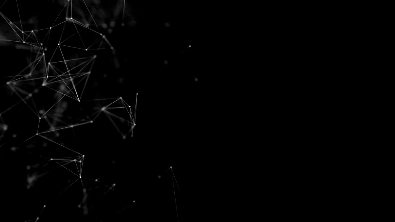 Abstract Digital Global Concept of Figures Polygon Plexus Background.