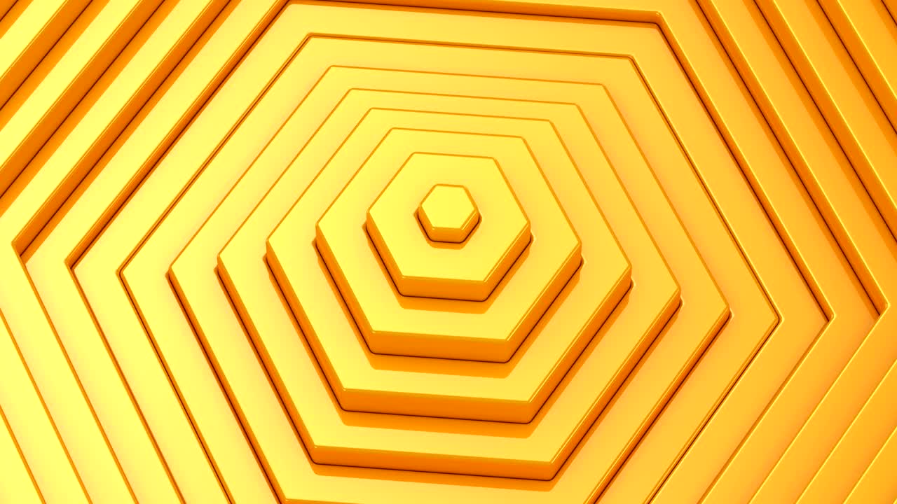 Background From Animated Hexagons