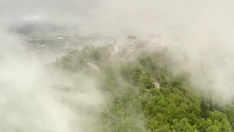 misty mountain village