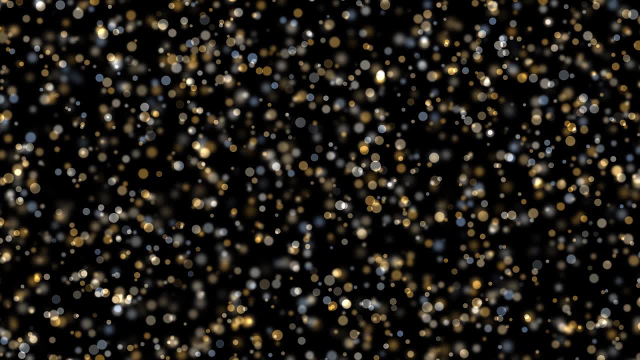 4k animated festive background of colorful particles