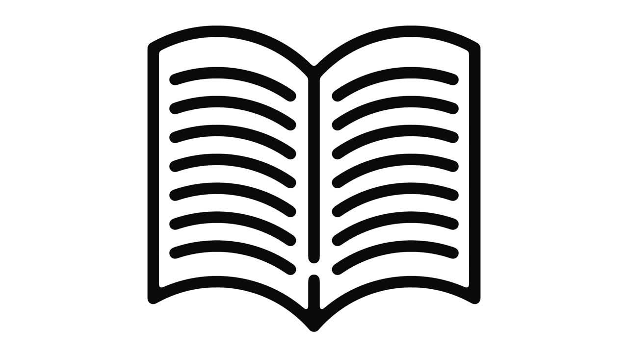 Reading Line Motion Graphic