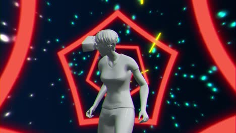 realidad virtual animada