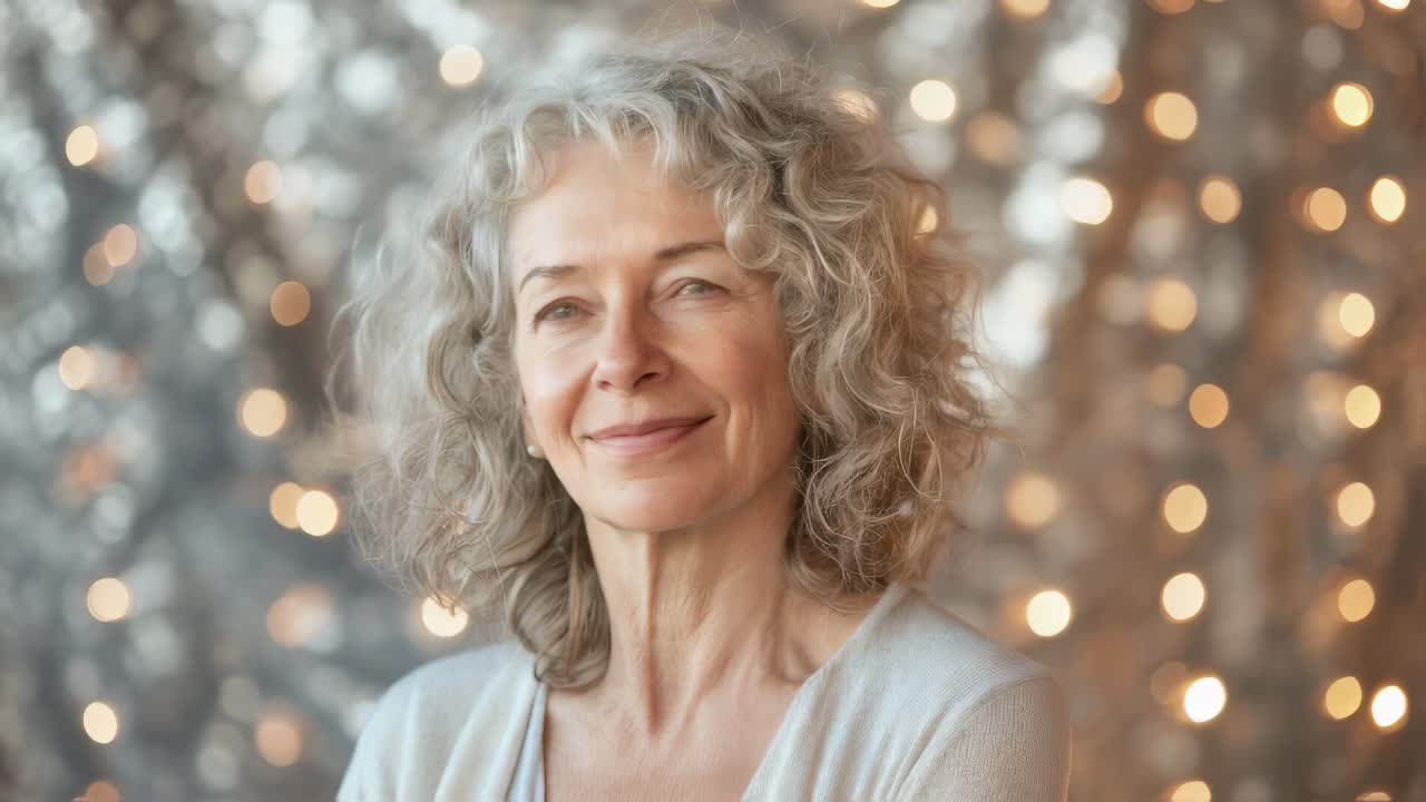 Portrait of a Smiling Senior Woman