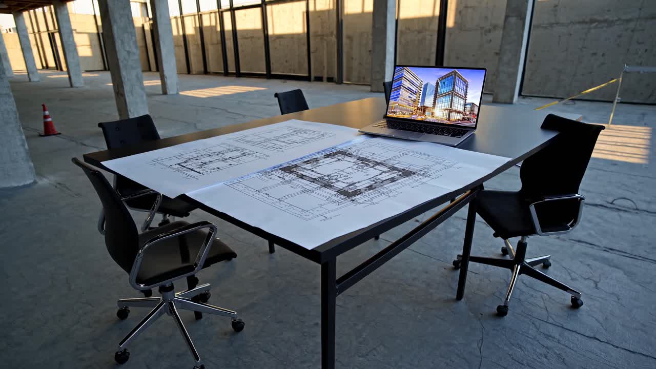 Construction Project Meeting Room