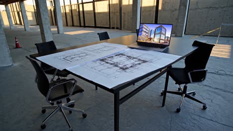 construction project meeting room