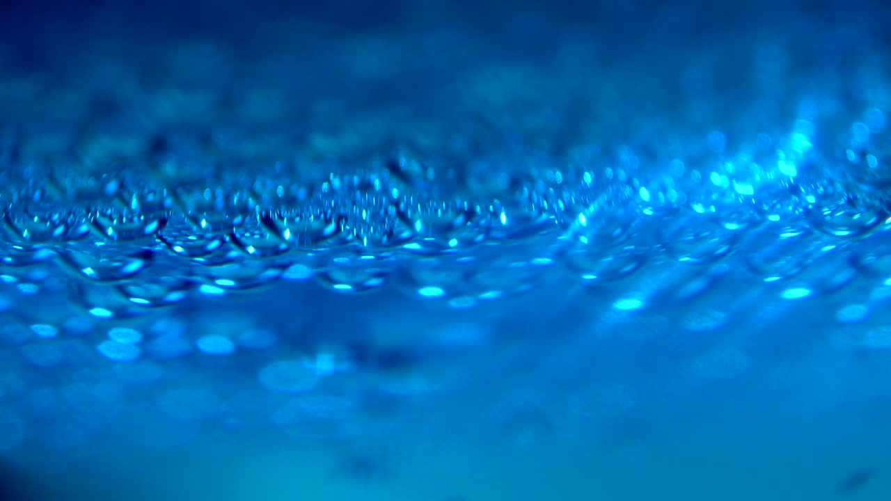 공기 거품, 비누 거품, 물의 표면 긴장, 무지개, 눈부신 비누 거룩, 다채로운 빛 반사, 비디오 효과, 배경, 4k