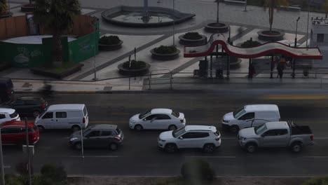 Santiago-Chile-Americo-Vespucio-Street-Road-Timelapse