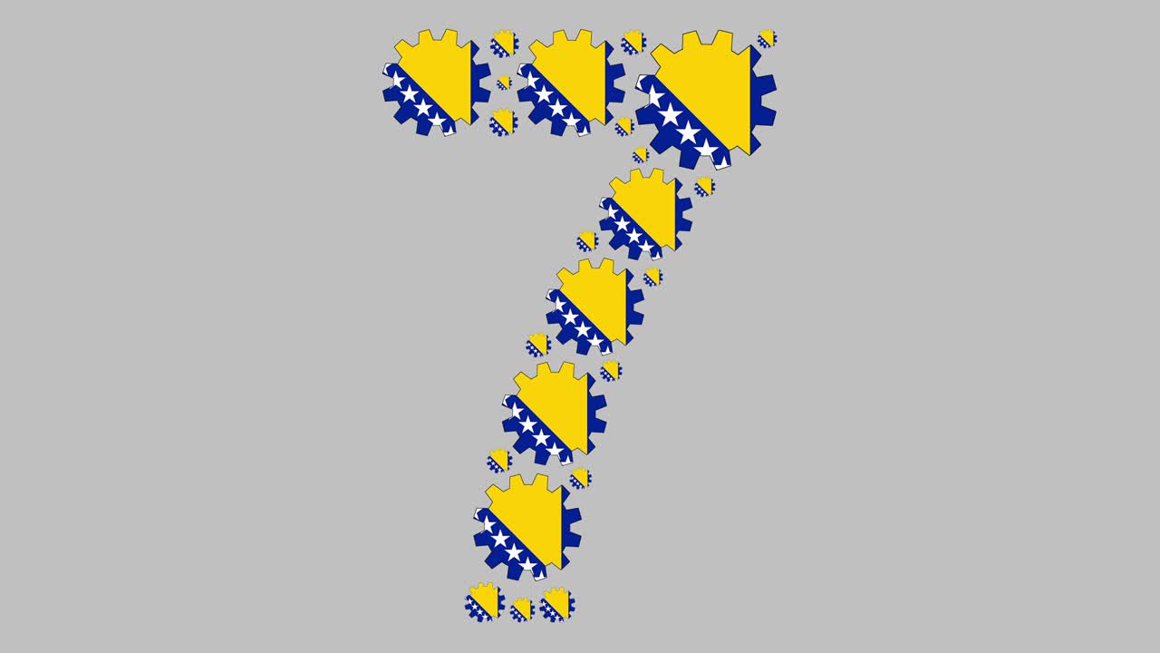 보스니아 숫자 7