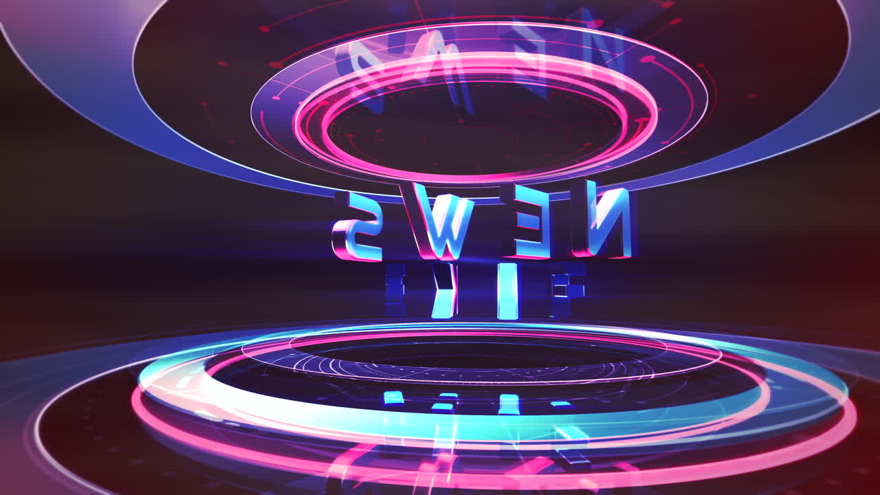 texto noticias falsas y gráfico de introducción de noticias con líneas 1