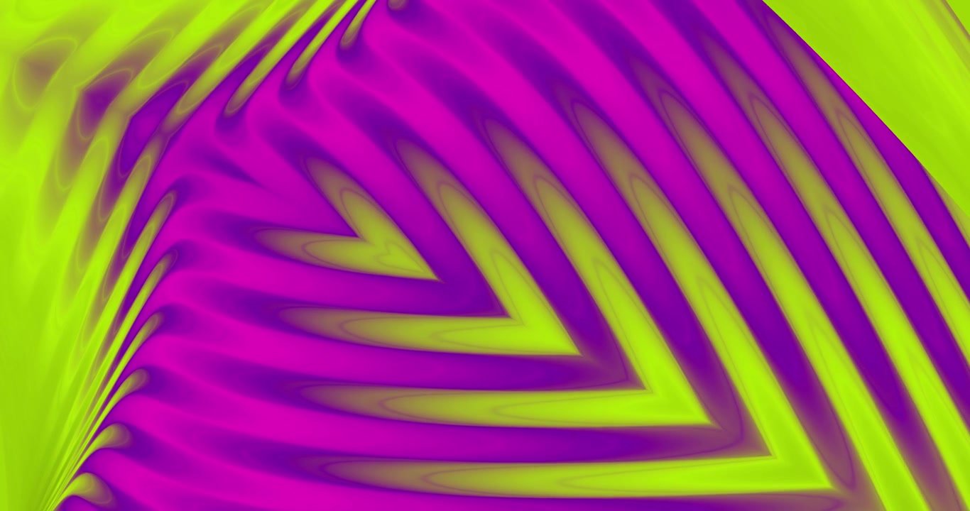 Abstract Motion Background with Vibrant Purple and Green Chevron Patterns