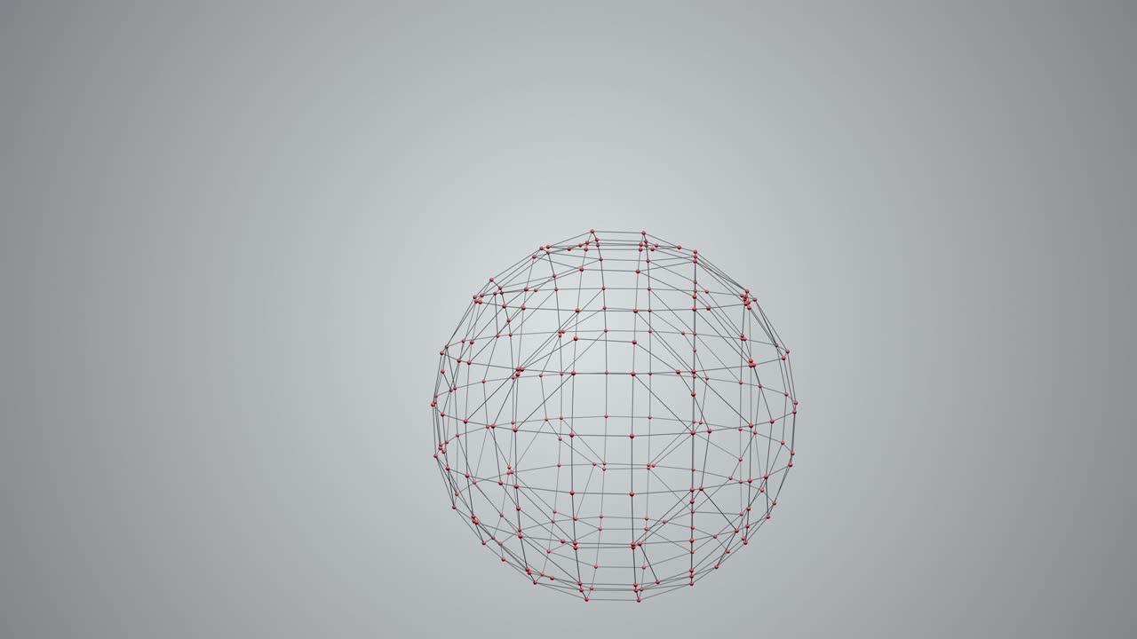 Polygonal structure, abstract geometry shape.